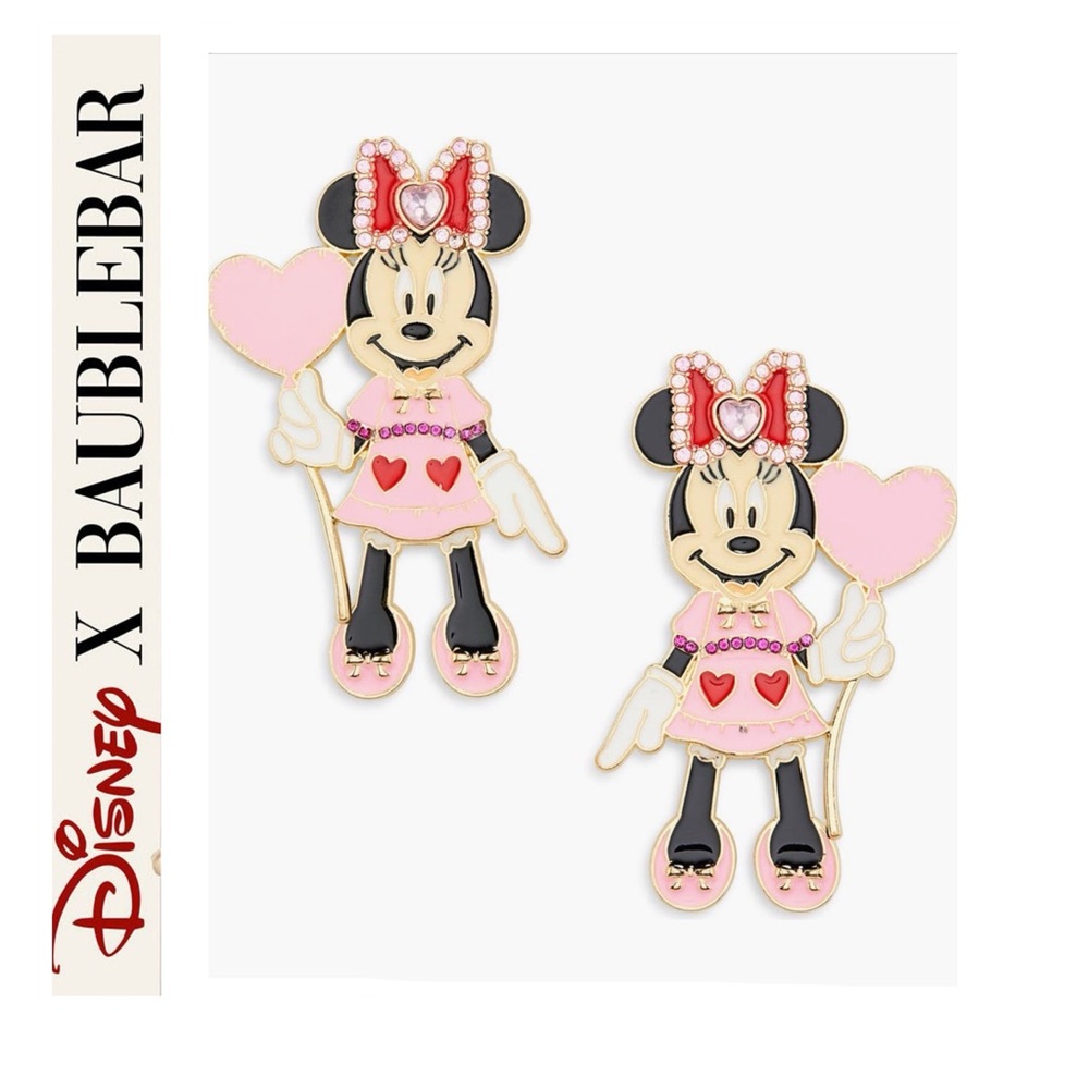 🐘🐘 Disney’s Baublebar Minnie Mouse Earrings